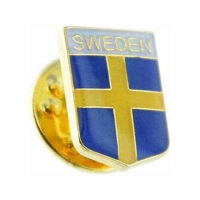 Odznak SWEDEN se švédskou vlajkou – Hledejceny.cz