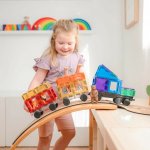 Connetix Rainbow Transport Pack 50 ks – Zboží Živě