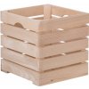 Úložný box ČistéDřevo Dřevěná bedýnka 30 x 30 x 30cm