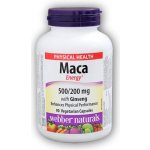 Webber Naturals Maca with Ginseng 500/200 mg 90 kapslí – Hledejceny.cz