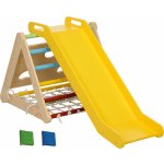 AIYAPLAY Dětská prolézačka se skluzavkou, 119 x 63 x 61 cm vícebarevná – Zboží Dáma