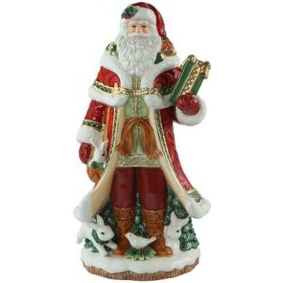 Goebel Santa s dárkem 32,5 cm figurka – Fitz & Floyd XMAS – Hledejceny.cz