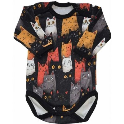 Kojenecké bavlněné body Kočky – Sleviste.cz