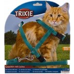 Trixie Postroj nylon. pro kočku s vodítkem XL 34 - 57 cm 13 mm 1.20 m – Zboží Dáma