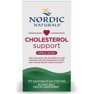 Nordic Naturals Podpora cholesterolu 60 softgel kapslí – Hledejceny.cz