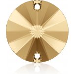 Swarovski RIVOLI 3200 - 10mm Golden Shadow – Hledejceny.cz
