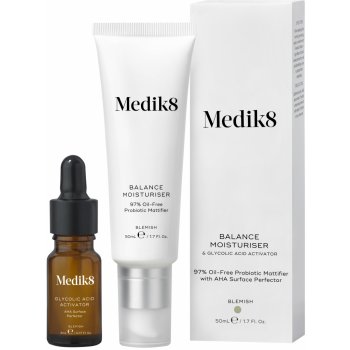 Medik8 Balance Moisturiser with Glycolic Acid Activator 50 ml