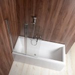 Aqualine Wila zástěna 900x1400 mm, AQ5742 – Zboží Dáma