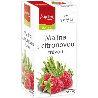 Apotheke Natur Malina s citronovou trávou čaj 20 x 2 g – Zbozi.Blesk.cz