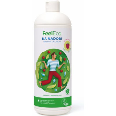 FeelEco prostředek na mytí nádobí Ovoce a Zelenina 1 l – Zboží Dáma