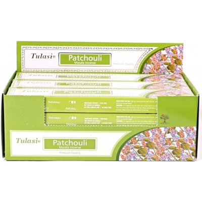 Tulasi indické vonné tyčinky Essence Patchouli Masala 20 ks – Hledejceny.cz