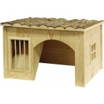 Kerbl Domeček pro králíky z přírodního dřeva 42 x 34,5 x 27 cm – Hledejceny.cz