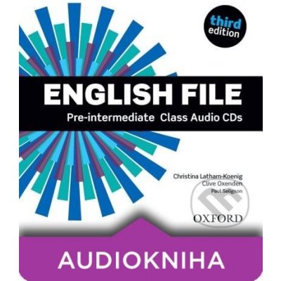 English File Pre-Intermediate 3rd Edition Class Audio CDs 4 – Hledejceny.cz