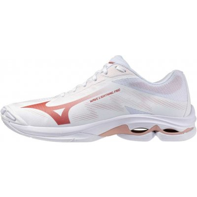 Mizuno Wave Lightning Pro W White/Rose Elegance/Lava Falls – Hledejceny.cz