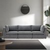 Pohovka Atelier del Sofa 3-Seat Sofa Mottona 3-Seat SofaGrey