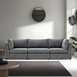 Atelier del Sofa 3-Seat Sofa Mottona 3-Seat SofaGrey