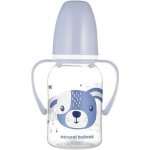 Canpol babies láhev s potiskem a úchyty bez BPA zelená/zajíc 120ml – Sleviste.cz