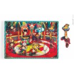 Janod hudební puzzle Zapatta Circus 7 dílů – Zboží Mobilmania