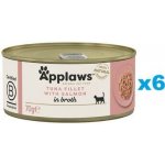 Applaws Cat Tuňák a Losos ve vývaru 6 x 70 g – Hledejceny.cz