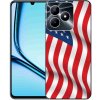 Pouzdro a kryt na mobilní telefon Realme mmCase Realme Note 50 Gelový kryt USA vlajka