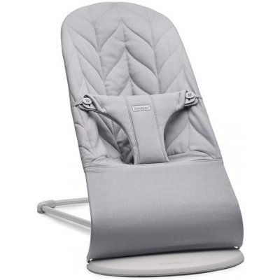 BabyBjörn Bliss Light Grey Petal Woven, světle šedá konstrukce, šedá – Zbozi.Blesk.cz