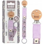 Bibs x Liberty klip na dudlík z Bio bavlny violet sky – Zboží Dáma