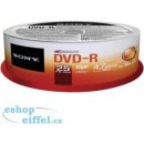 Sony DVD-R 4,7GB 16x, cakebox, 25ks (25DMR47SP)
