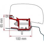 Adaptér pro Renault Trafic na markýzy Fiamma F40van verze Renault Trafic L1 (od 9/2014) | Zboží Auto