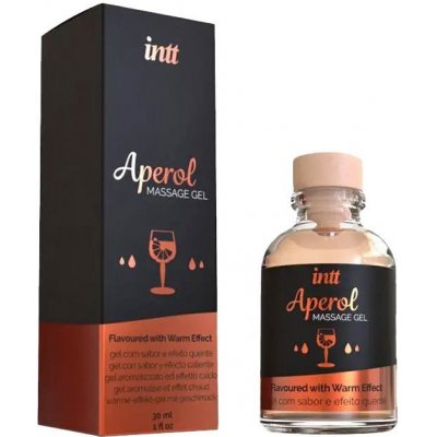 intt Aperol Masážní gel s hřejivým efektem 30 ml – Zboží Dáma