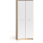 BRW Nepo Plus SZF2D Bílá + dub sonoma – Sleviste.cz