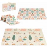 Pěnová podložka pro děti 200x150 cm výuková oboustranná skládací + taška IPLAY – Sleviste.cz