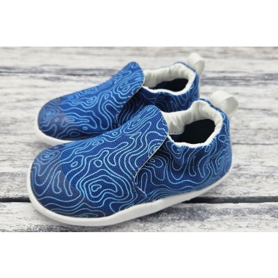 Bobux Scamp Organic Snorkel Blue topographic – Hledejceny.cz