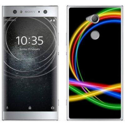 Pouzdro mmCase gelové Sony Xperia XA2 Ultra - neonové kruhy – Zbozi.Blesk.cz