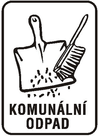 Komunální odpad | Samolepka, 12x16 cm od 12 Kč - Heureka.cz