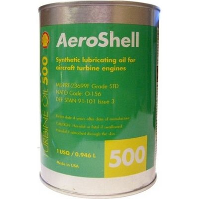 Shell Aeroshell Turbine 500 1 l – Zboží Mobilmania