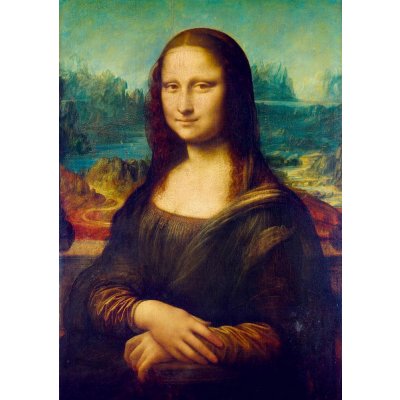 BlueBird Leonardo Da Vinci Mona Lisa 1503 1000 dílků – Zbozi.Blesk.cz