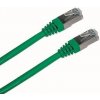 síťový kabel Datacom NPPDTC1074 Patch FTP CAT5E, 0,5m, zelený