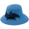 Klobouk Hologramme Paris Dámský letní klobouk Joanna modrý