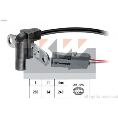 Generátor impulsů, klikový hřídel KW 453 023 – Hledejceny.cz