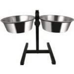 Raintech Stojan na misky 42 cm 2 x Miska 1,6 l/21 cm – Zboží Dáma