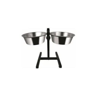 Raintech Stojan na misky 42 cm 2 x Miska 1,6 l/21 cm – Zboží Dáma