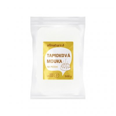 Allnature Tapioková mouka 0,5 kg – Sleviste.cz