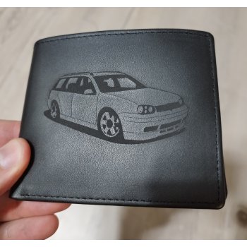 Černá kožená peněženka VW Golf IV od 920 Kč - Heureka.cz