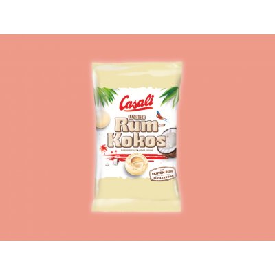 Casali Rum Kokos bílá 100 g – Zboží Mobilmania