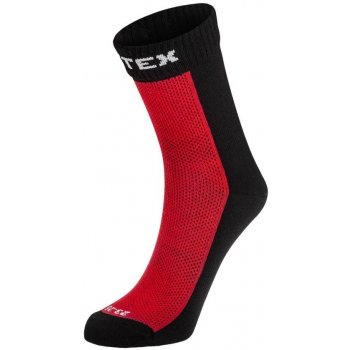 Surtex tenké merino ponožky Červená