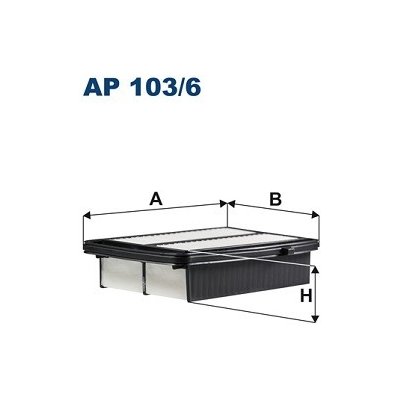Vzduchový filtr Filtron AP 103/6 – Zboží Mobilmania