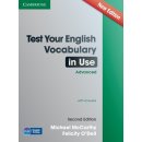 Test Your English Vocabulary in Use Advanced 2nd Edition with Answers