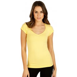 Litex Dámské triko s krátkým rukávem 5D219 žlutá