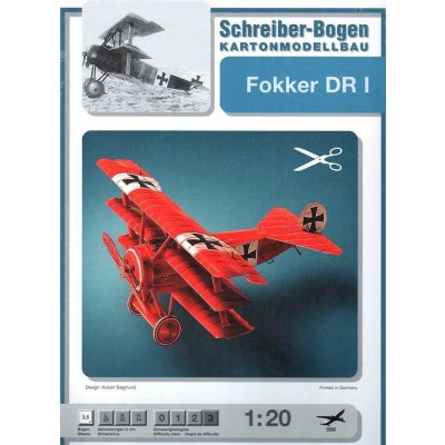 Schreiber-Bogen Fokker DR I 1:20 – Hledejceny.cz