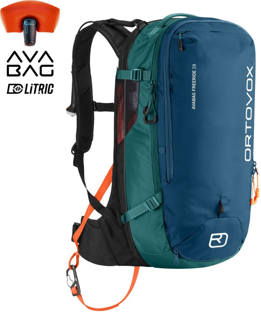 Ortovox Avabag Litric Freeride Zip 28lb petrol blue